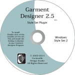 Garment Designer Style Set 2-pattern making software additional styles