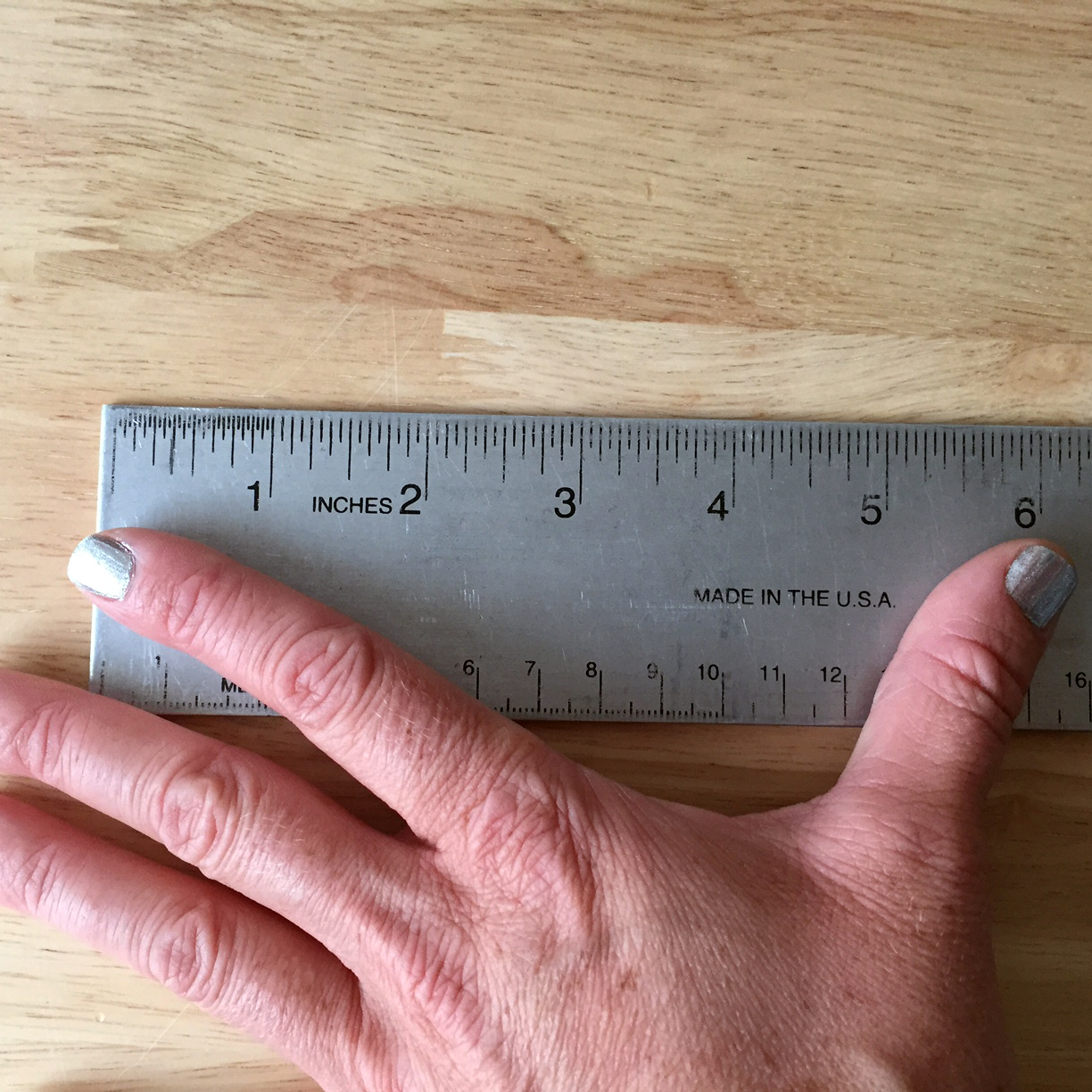 Measuring Using Your Body | Cochenille Design Studio Approximate Length Between Your Thumb Tip And Knuckle