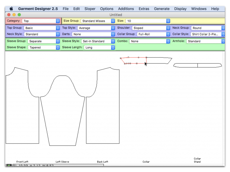 Garment Designer Tip