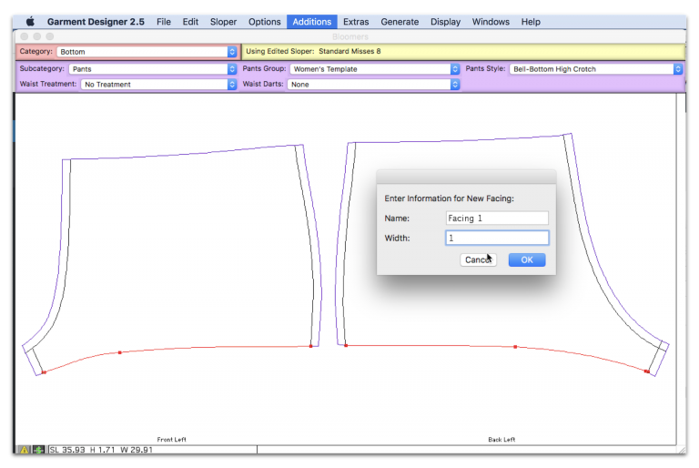 Garment Designer Patterning | Cochenille Design Studio