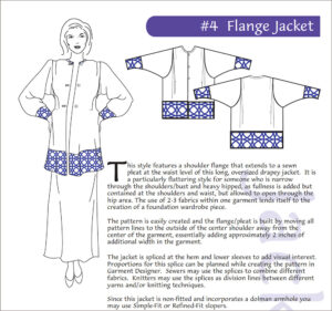 Flange Jacket Pattern from the Easy 7 Jackets Pattern E-book.
